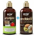 Wow Wow w98645 Apple Cider Vinegar Shampoo & Coconut Oil Hair Conditioner Set - 16.9 oz w98645